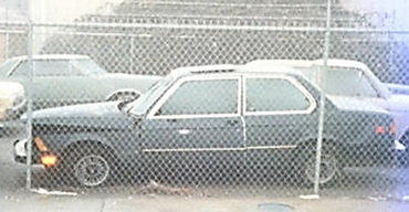 phil's damaged car
